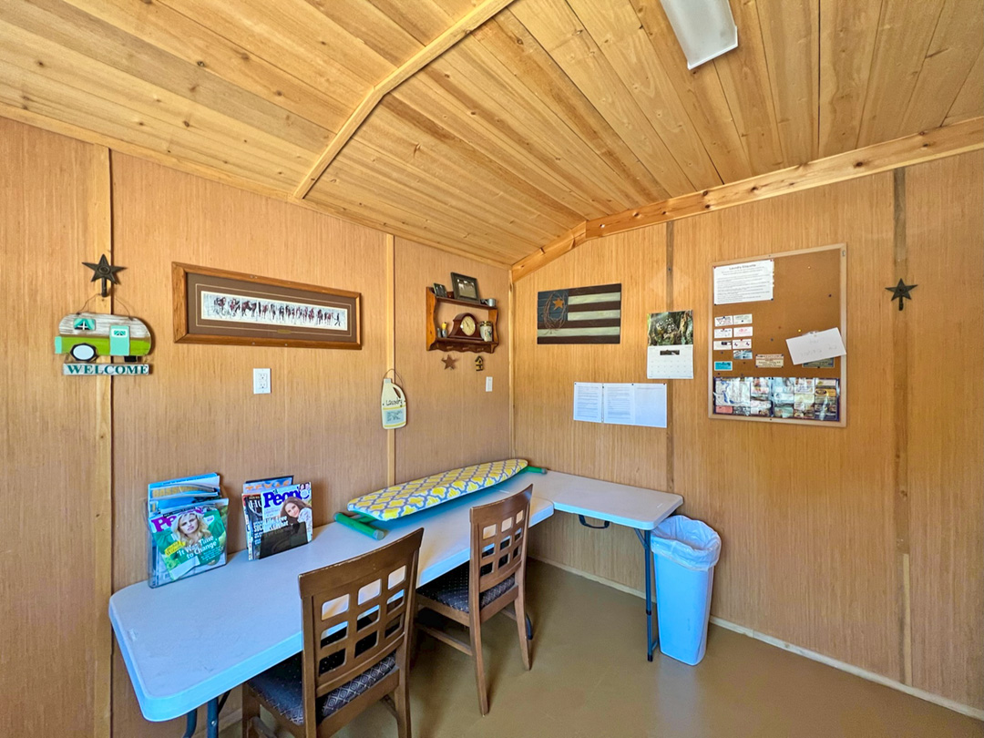 Laundry room interior