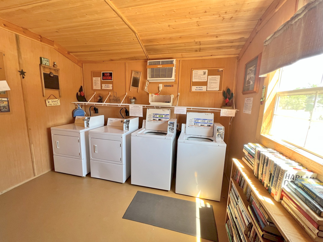 On-site laundry facility