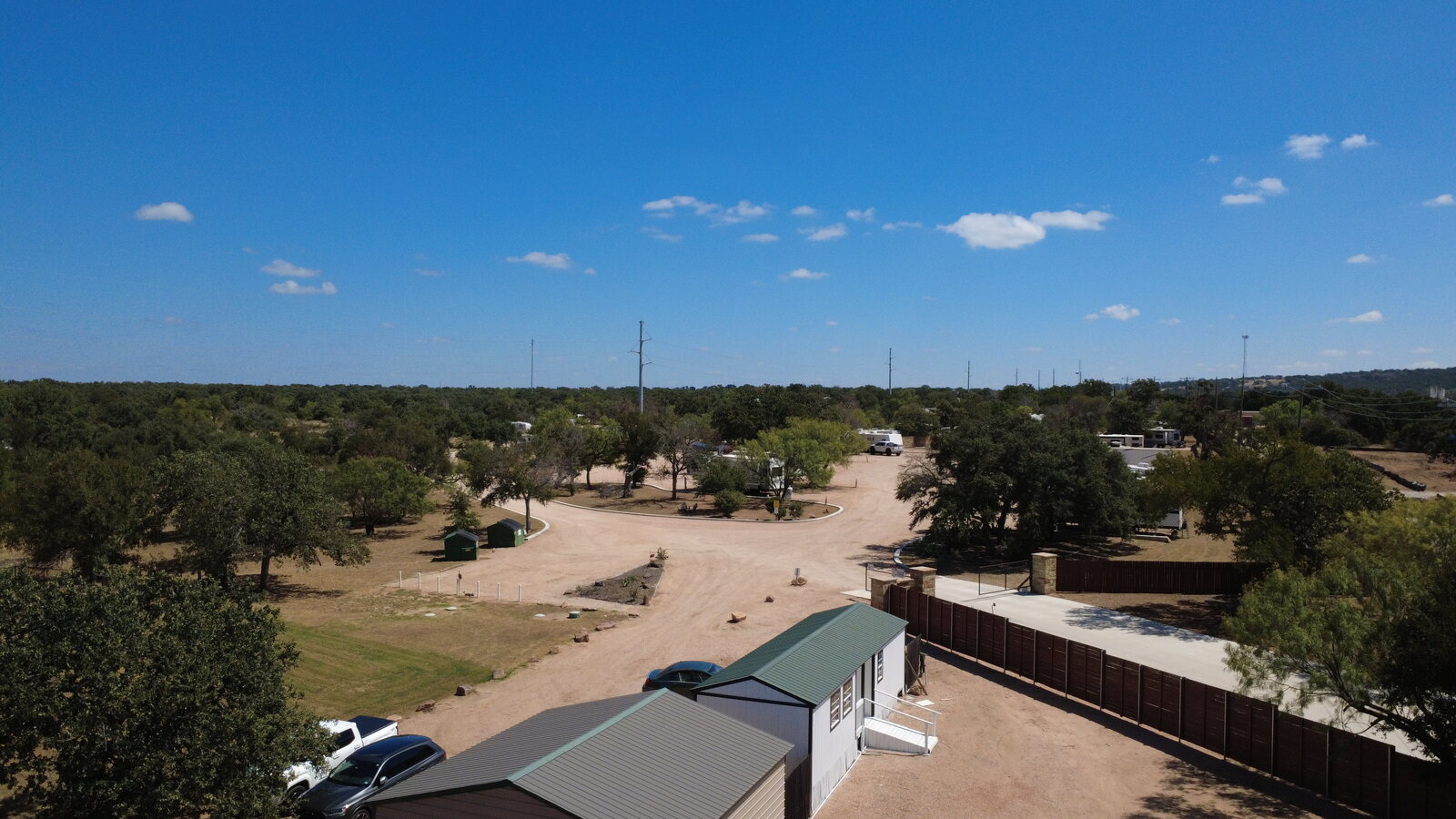 Fenced Perimeter — Seven Lakes RV Resort